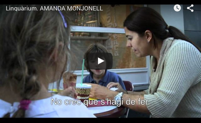 Video: Linguamón – Linguàrium; Amanda Monjonell
